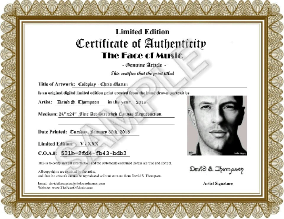 Coldplay - Chris Martin