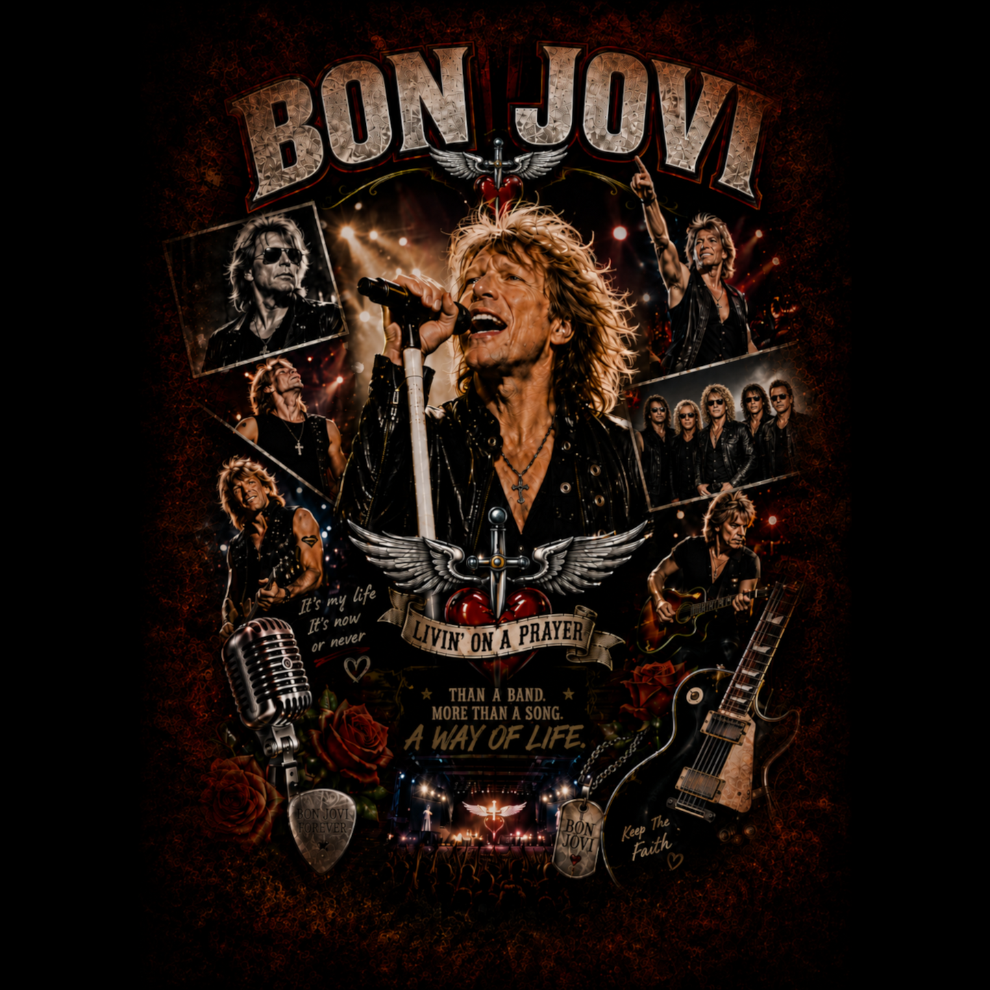 Bon Jovi Bomer Jacket