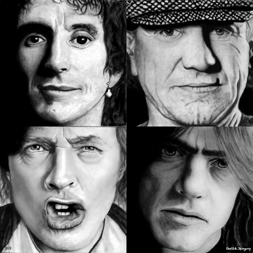 AC/DC Masterpiece Portrait Collection