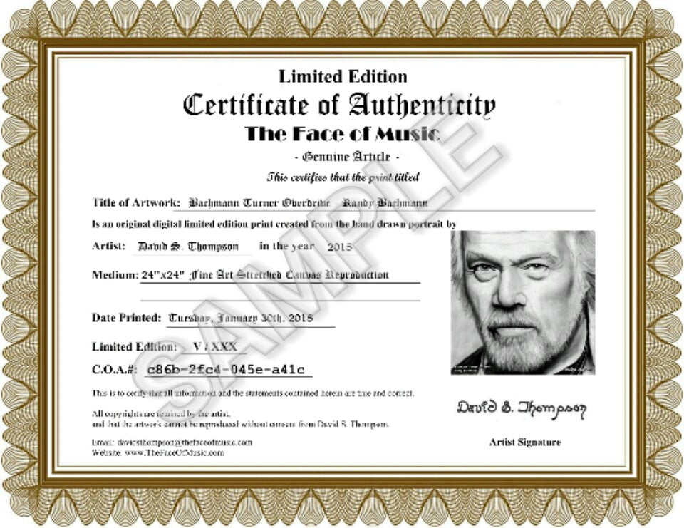 Bachmann Turner Overdrive - Randy Bachmann