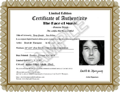 Deep Purple - Ian Gillan