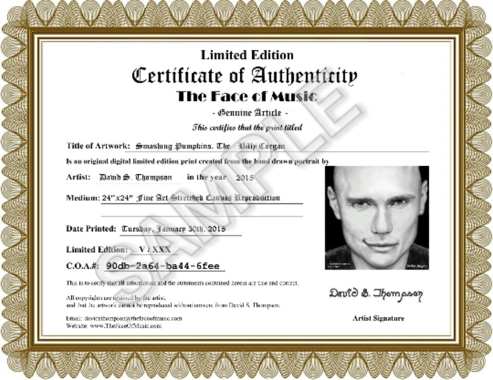 Smashing Pumpkins, The - Billy Corgan