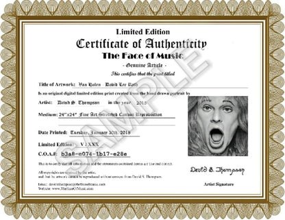 Van Halen - David Lee Roth